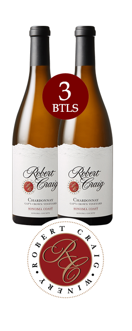 Product Image for 2023 Gap's Crown Chardonnay 3-Pack